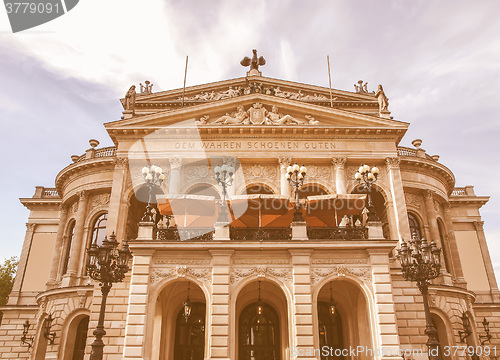 Image of Alte Oper in Frankfurt vintage