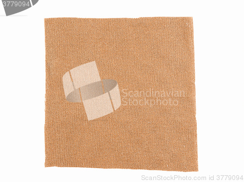 Image of  Brown fabric sample vintage
