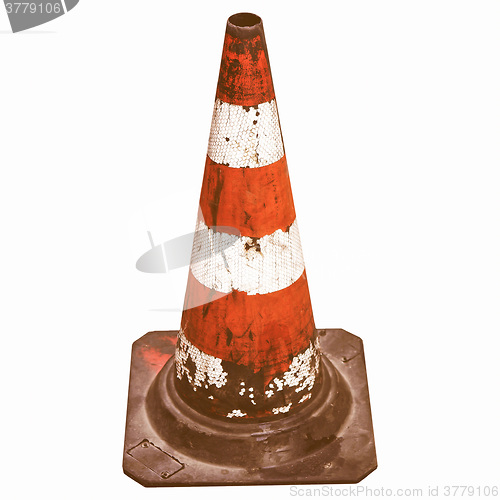 Image of  Traffic cone vintage