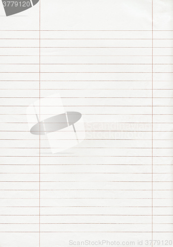 Image of  Blank paper vintage