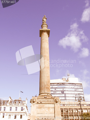 Image of Scott monument, Glasgow vintage