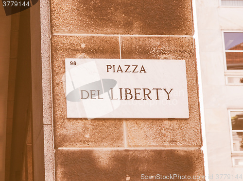 Image of Piazza del Liberty vintage