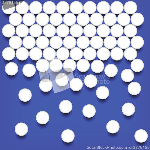 Image of Set of White Pills