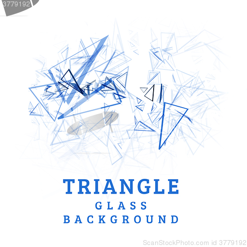 Image of Broken glass vector background 
