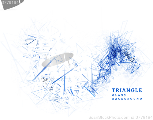 Image of Broken glass vector background 