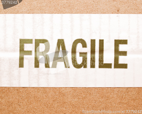Image of  Fragile vintage