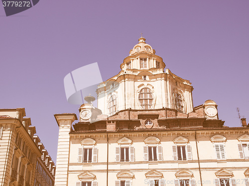 Image of San Lorenzo church, Turin vintage