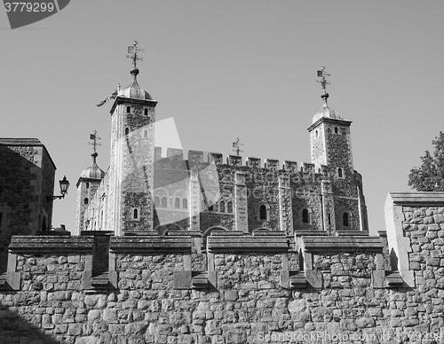 Image of Black and white Tower of London