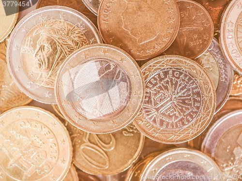 Image of  Euro coin vintage