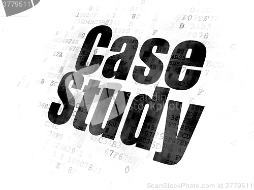 Image of Studying concept: Case Study on Digital background