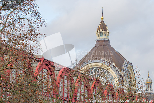 Image of Antwerp central railway station