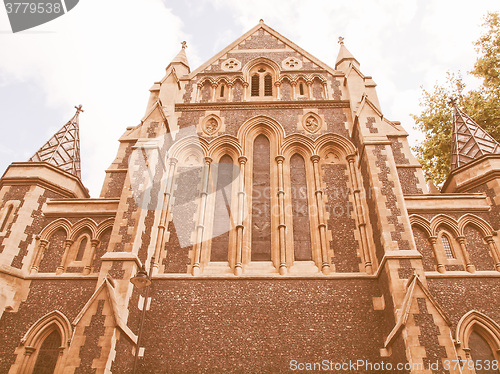 Image of Southwark Cathedral, London vintage