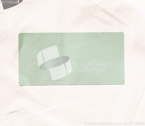Image of  Tag label vintage