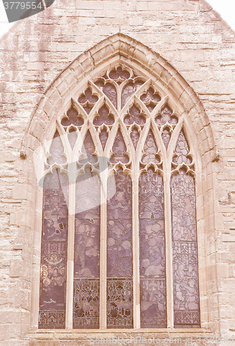 Image of St Mary Magdalene church in Tanworth in Arden vintage