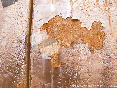 Image of Retro looking Rusted steel