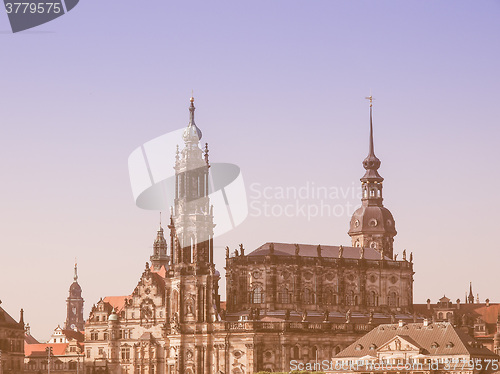 Image of Dresden Hofkirche vintage