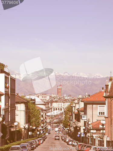 Image of Turin view vintage