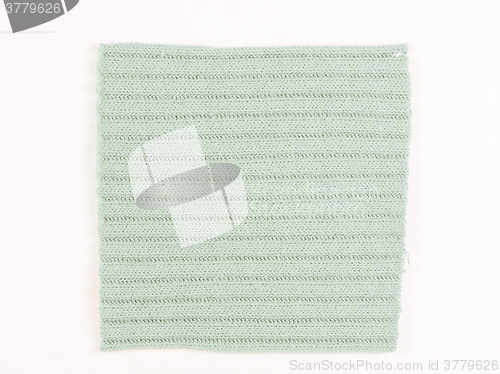 Image of  Green fabric sample vintage
