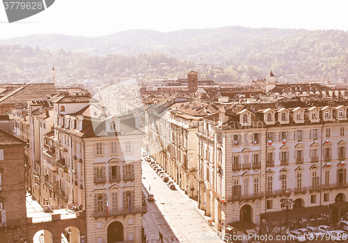 Image of Piazza Castello, Turin vintage