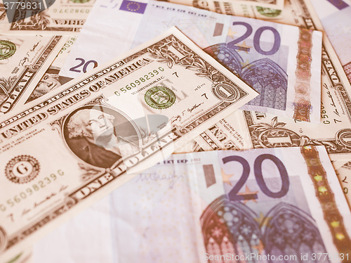 Image of  Mixed notes vintage