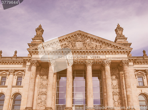 Image of Reichstag Berlin vintage