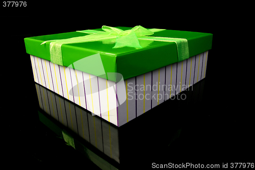 Image of green gift box