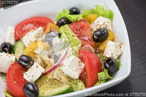 Image of Greek tasty salad