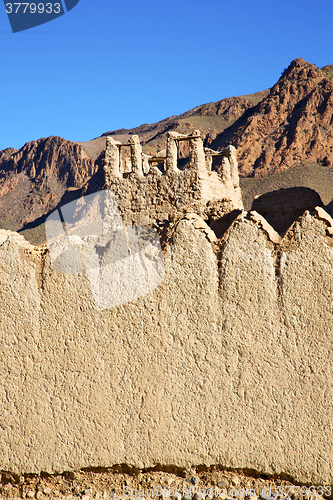 Image of hill africa in   the old contruction          historical village