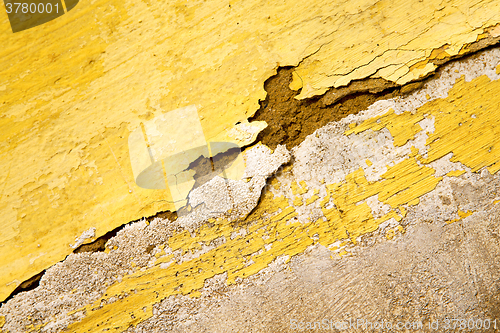 Image of yellow  in  and  morocco africa abstract