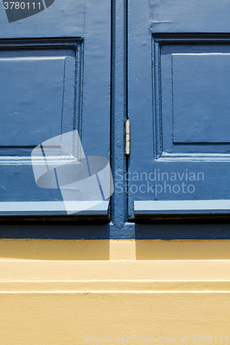 Image of  thailand window     sunny day    wood venetian  
