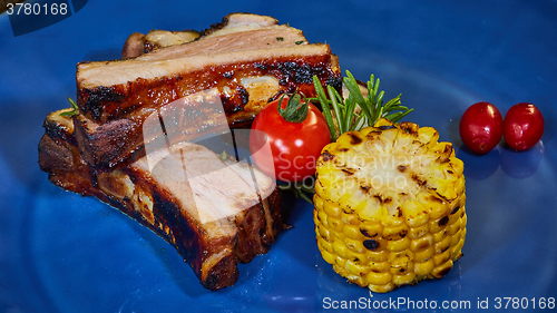 Image of Grilled pork ribs