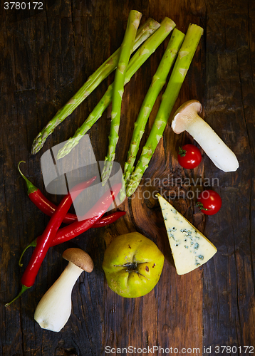 Image of Healthy Organic Vegetables Still life 