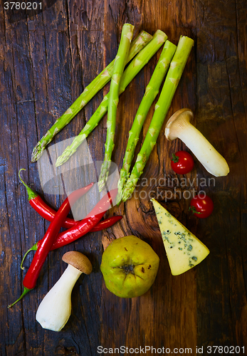 Image of Healthy Organic Vegetables Still life 