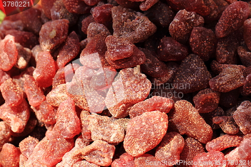Image of dried strawberries with sugar