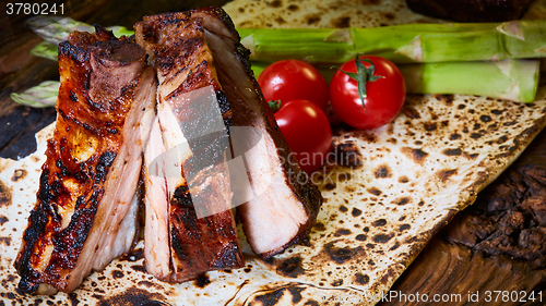 Image of Grilled pork ribs