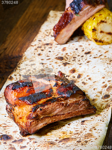 Image of Grilled pork ribs