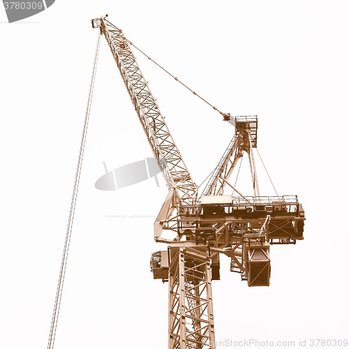 Image of  A crane vintage