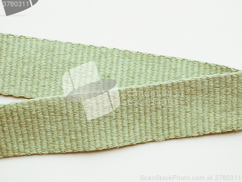 Image of  Green ribbon vintage