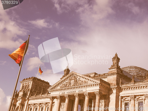 Image of Reichstag Berlin vintage