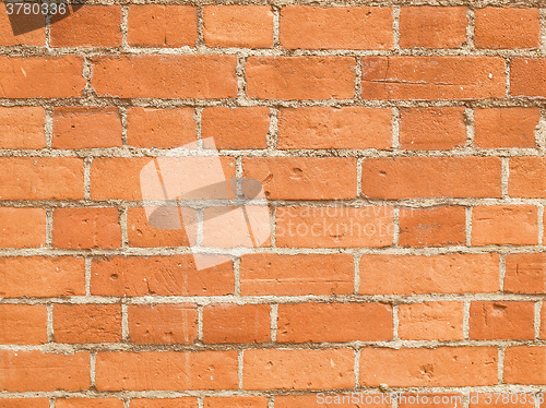 Image of Retro looking Red bricks