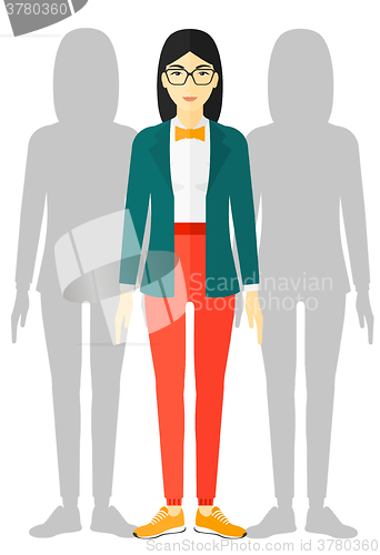 Image of Professional business team.