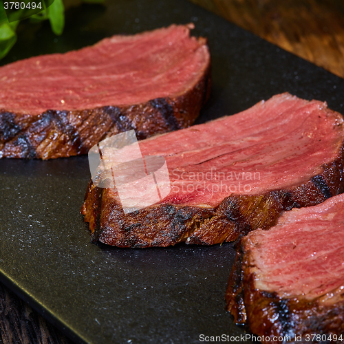 Image of Grilled Steak Slices