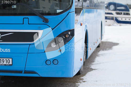 Image of Blue Bus