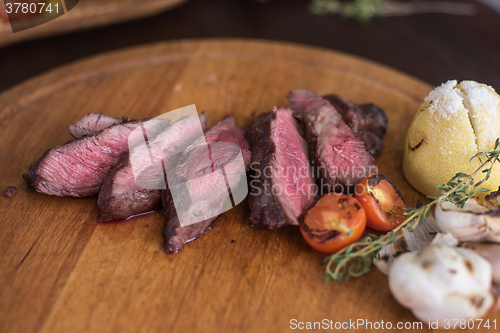 Image of grilled beef steak