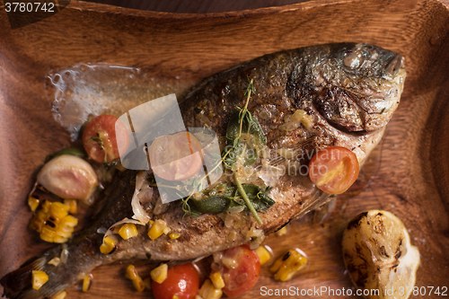 Image of Grilled dorado fish