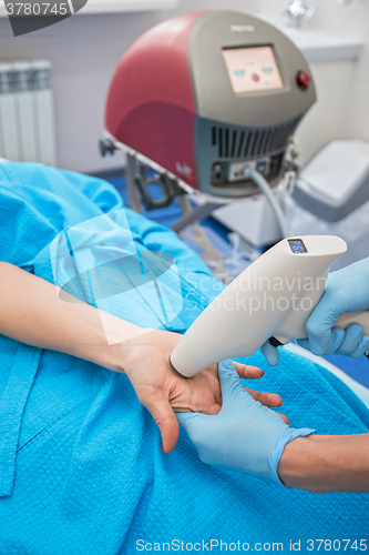 Image of Procedure against hyperhidrosis