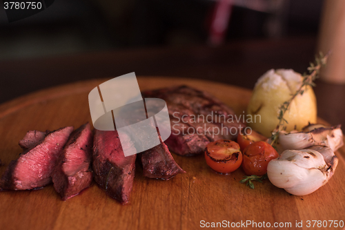 Image of grilled beef steak