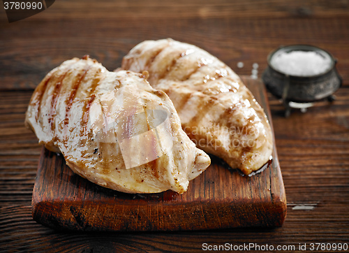 Image of grilled chicken fillets