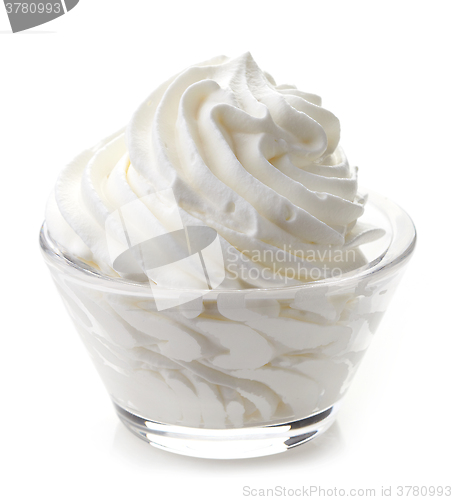 Image of bowl of whipped cream