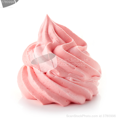 Image of pink whipped cream